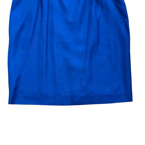 Vintage Talbots Plus Size 18 Made in the USA Linen Blend Pleated Skirt - Picture 3 of 5